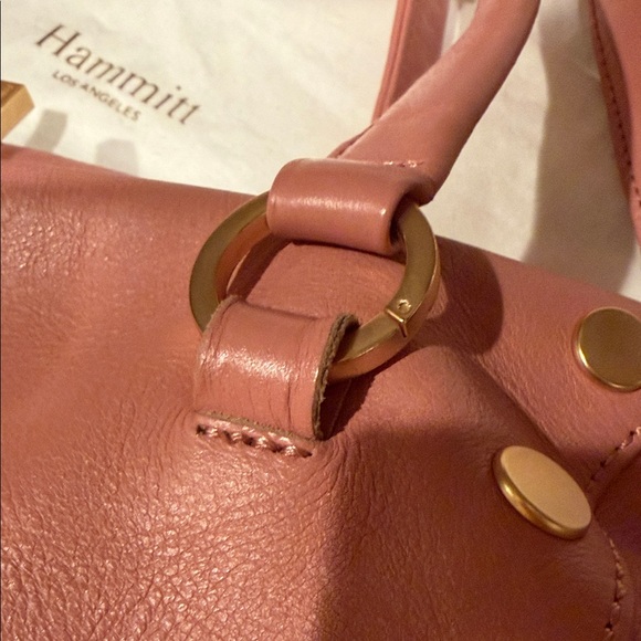 Hammitt Daniel Large Pink Sands Brushed Gold Bag 2023 Limited Edition - Picture 4 of 8